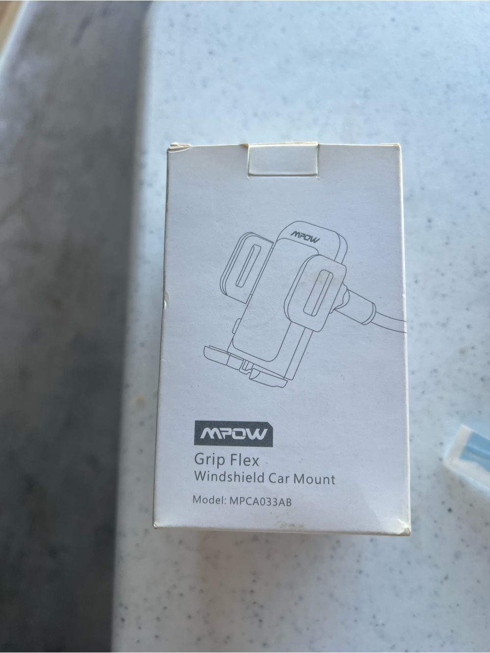 Grip Flex Windshield Car Mount - White